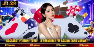 Baccarat Fortune Table - A Premium Live Casino Card Variant