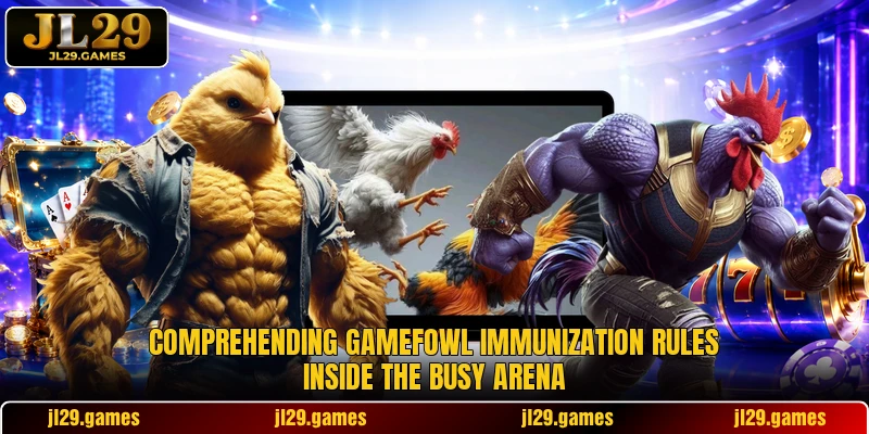 Comprehending gamefowl immunization rules inside the busy arena
