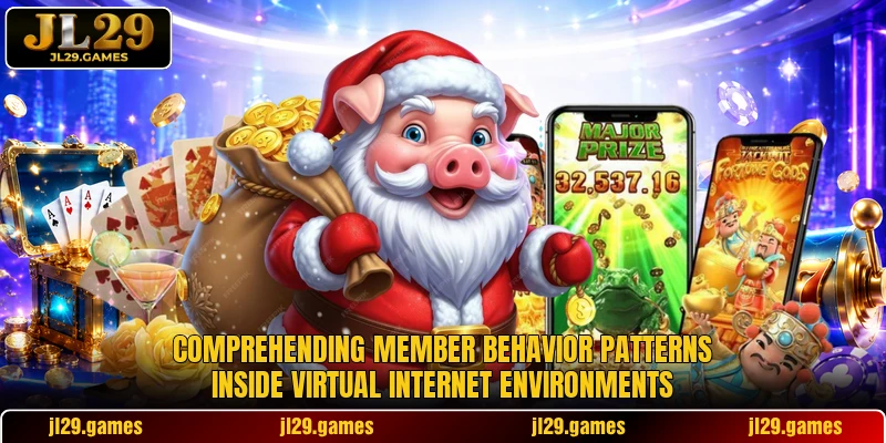 Comprehending member behavior patterns inside virtual internet environments