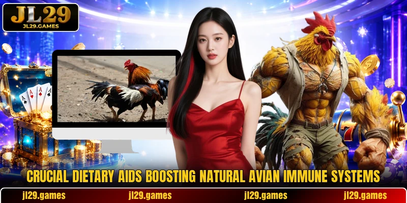 Crucial dietary aids boosting natural avian immune systems