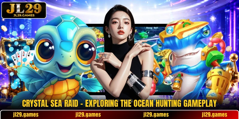 Crystal Sea Raid - Exploring The Ocean Hunting Gameplay
