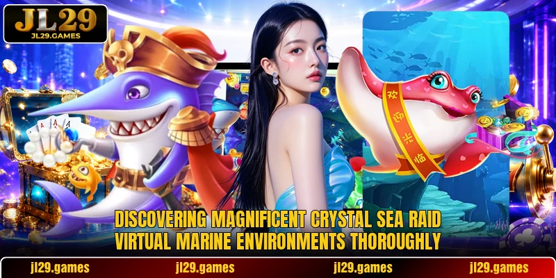 Discovering magnificent Crystal Sea Raid virtual marine environments thoroughly