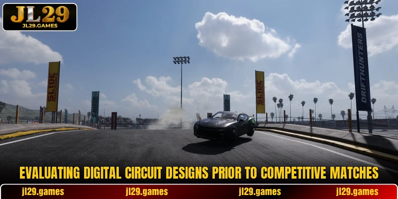 Evaluating digital circuit designs prior to competitive matches