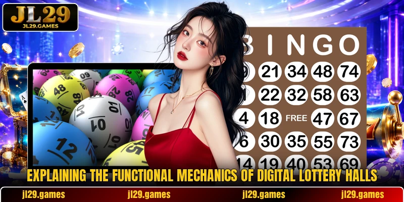 Explaining the functional mechanics of digital lottery halls