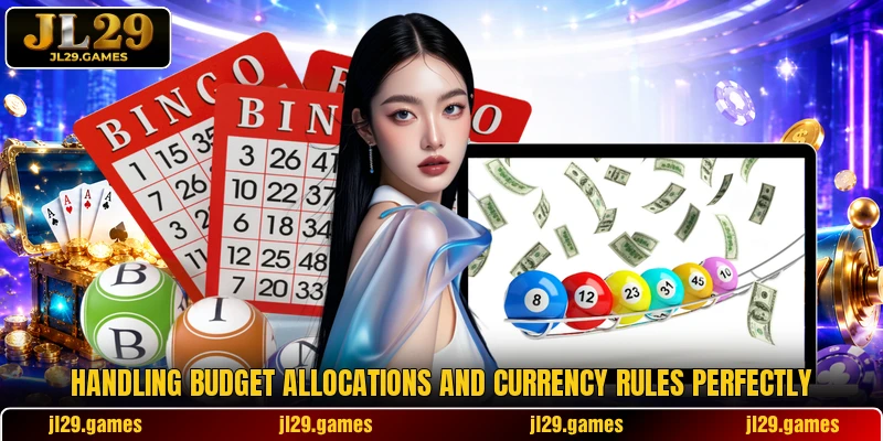 Handling budget allocations and currency rules perfectly