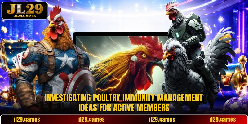 Investigating poultry immunity management ideas for active members