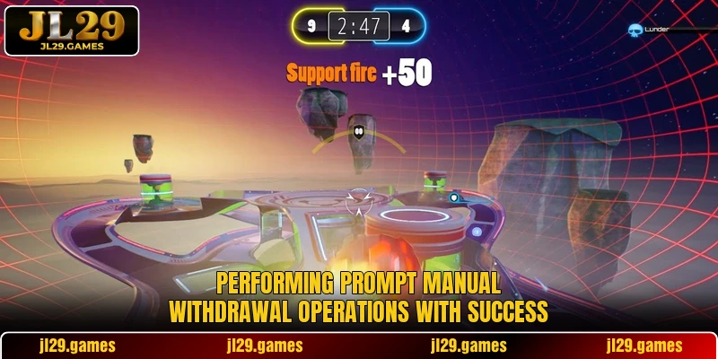 Performing prompt manual withdrawal operations with success