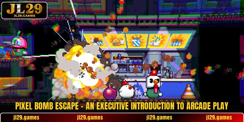 Pixel Bomb Escape - An Executive Introduction To Arcade Play
