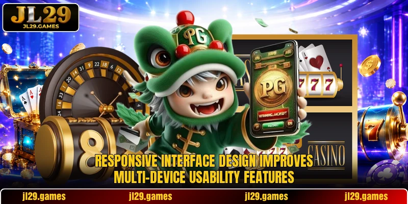 Responsive interface design improves multi-device usability features