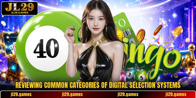 Reviewing common categories of digital selection systems