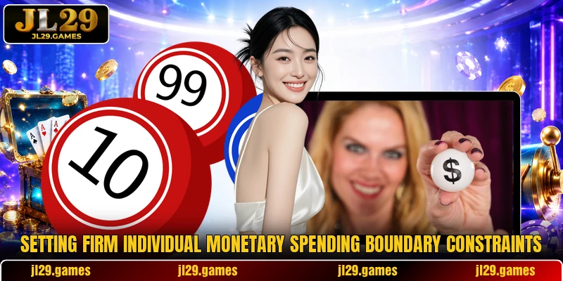 Setting firm individual monetary spending boundary constraints