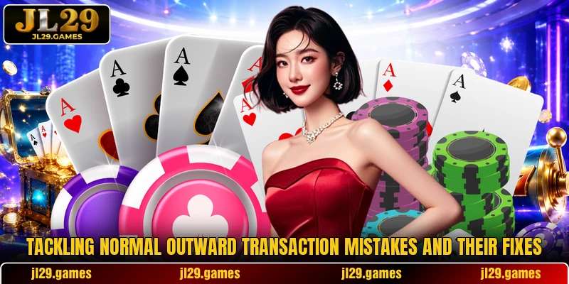 Tackling normal outward transaction mistakes and their fixes