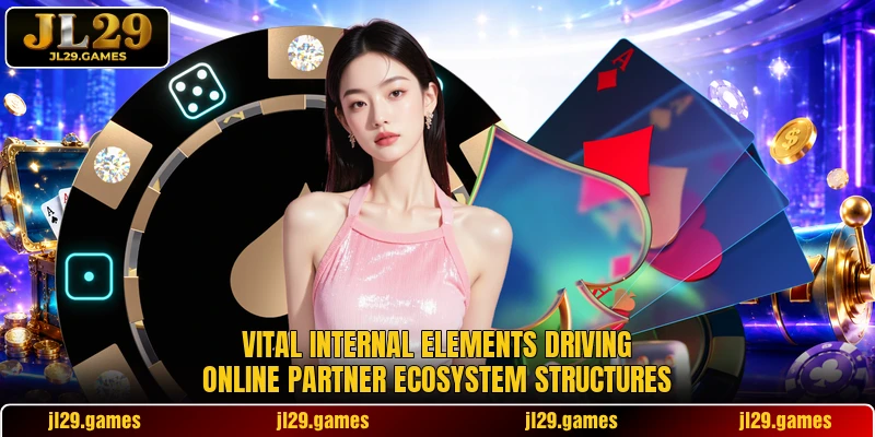 Vital internal elements driving online partner ecosystem structures